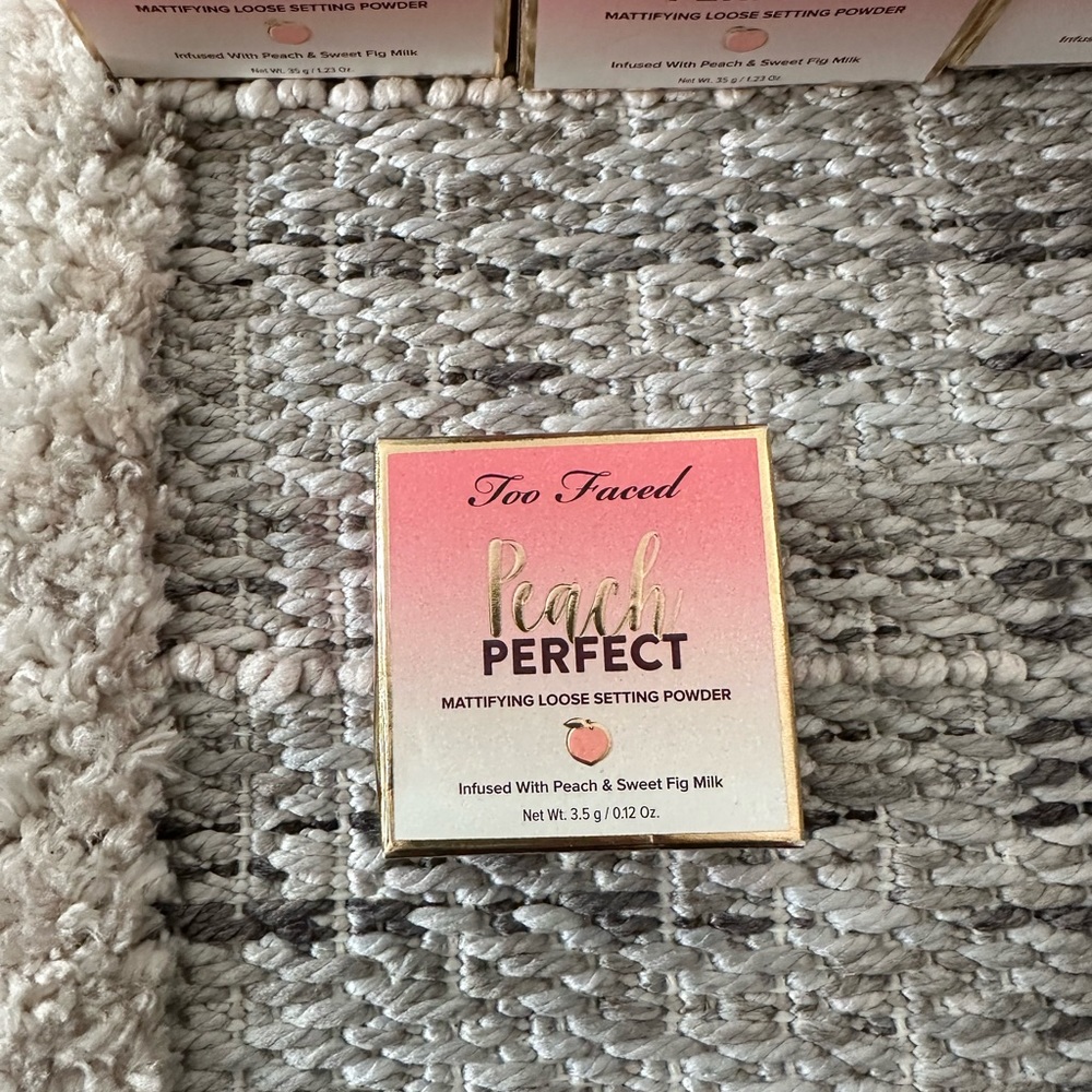 Too Faced Peach Perfect Mattifying Loose Setting Powder 0.12 oz